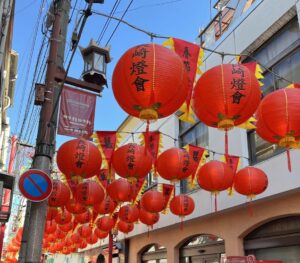 長崎ランタンフェスティバルの提灯