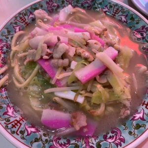 思案橋ラーメンの長崎ちゃんぽん