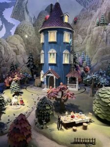 ムーミン屋敷のオブジェ
